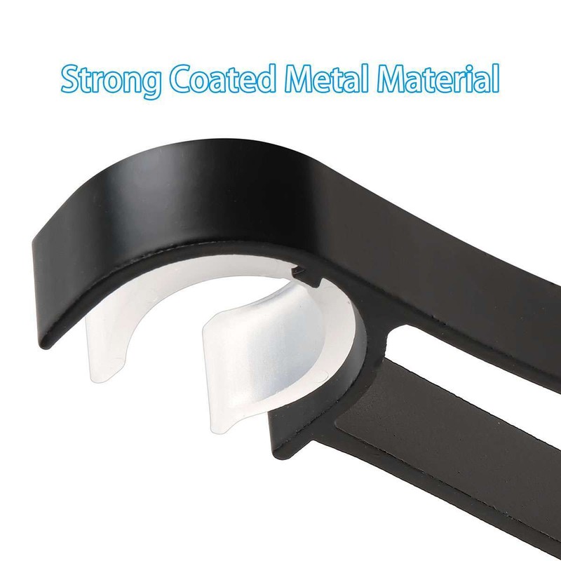2/4/6 Curtain Pole Rod Brackets Window Holder Aluminum Alloy Heavy Duty Hardware gallery