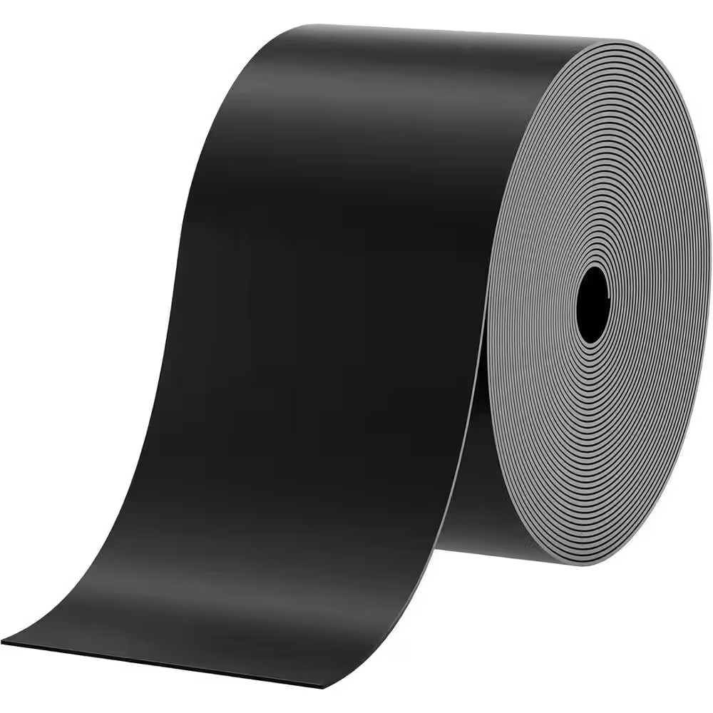 150 Ft Total Length ,10 Inch Width Black Plastic Edging, Recycled HDPE Coiled Te gallery
