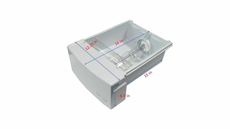 Ice Container Compatible GE General Electric Refrigerator WR17X23255 gallery