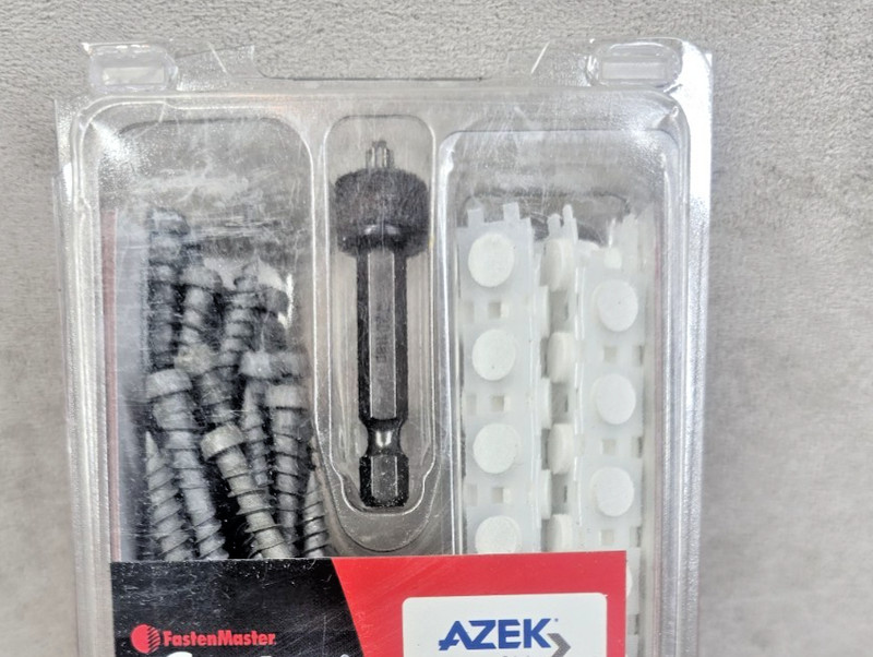 NEW!! FastenMaster Cortex Hidden Fastening System AZEK Trim 2" Screws Plugs 50LF gallery
