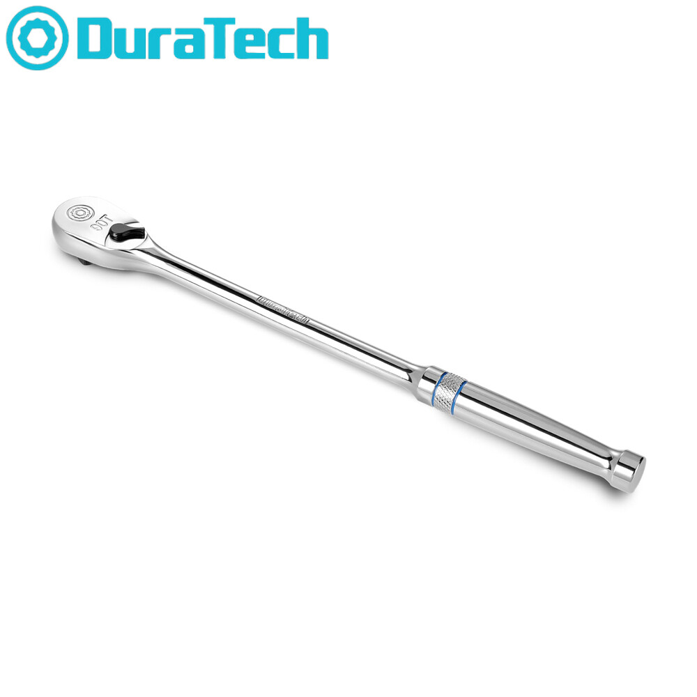 DURATECH 3/8" Drive Ratchet Handle Ratchet Wrench 90-Tooth 12" Extra Long Handle gallery