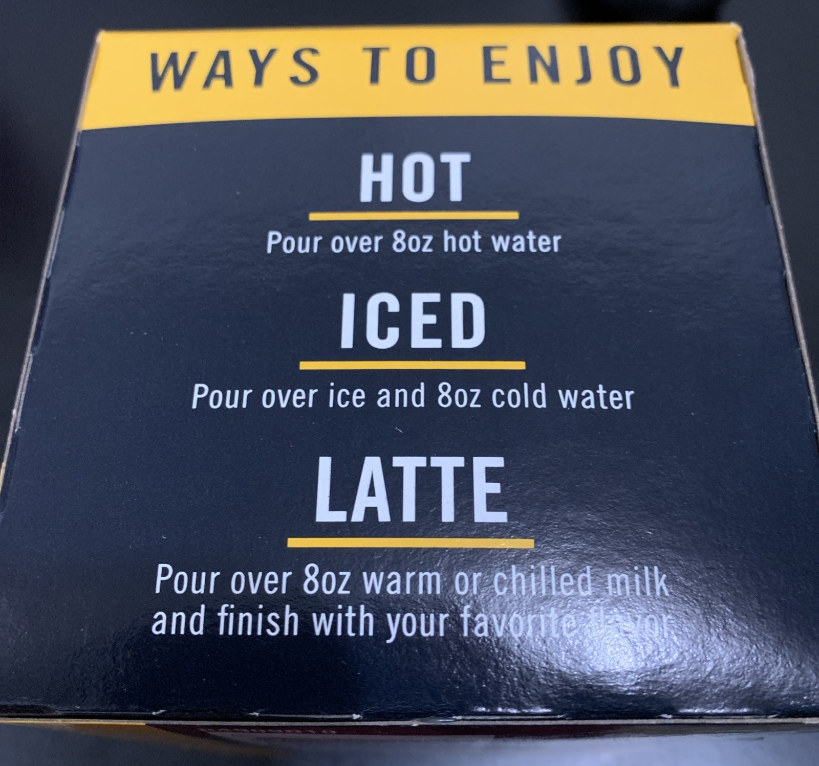 12 Count JAVA HOUSE Medium Roast Colombian Cold Brew Coffee Pods Peel and Pour gallery