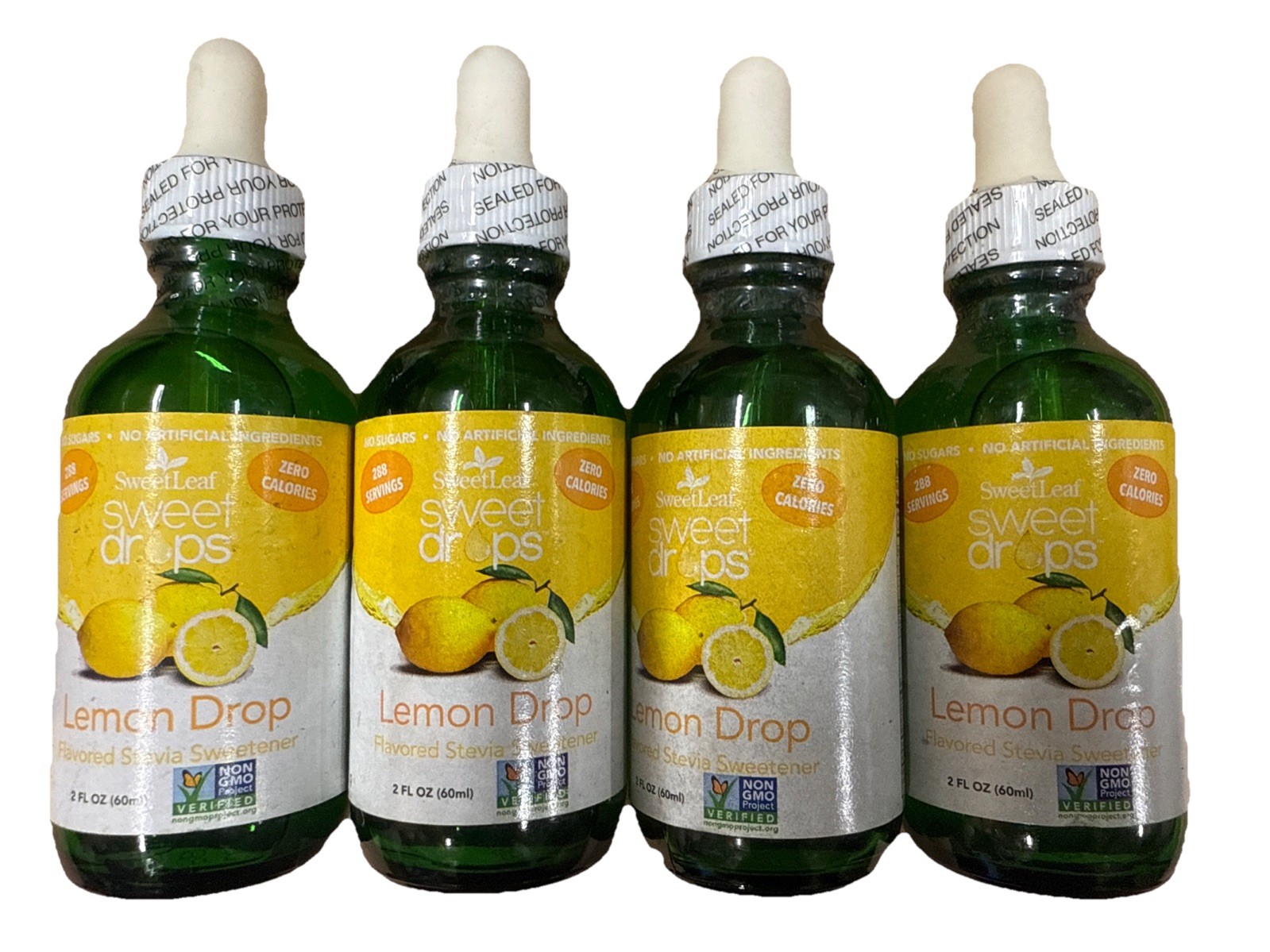 Sweet Leaf Sweet Drops Lemon Drop Flavored Stevia Sweetener 2 Fl Oz X4 EXP 03/26 gallery