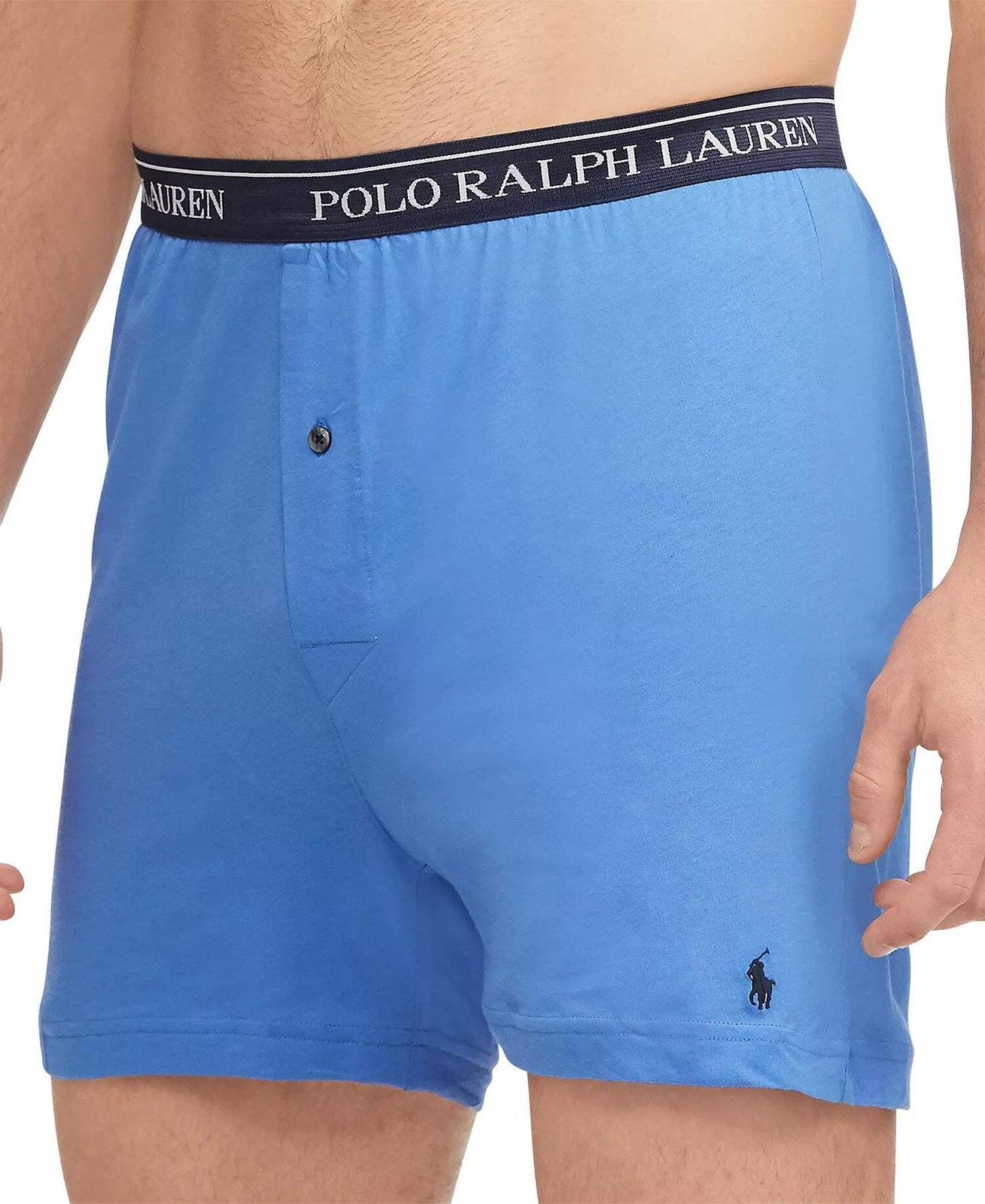 Polo Ralph Lauren 5 Pack Knit Boxers – Blue gallery
