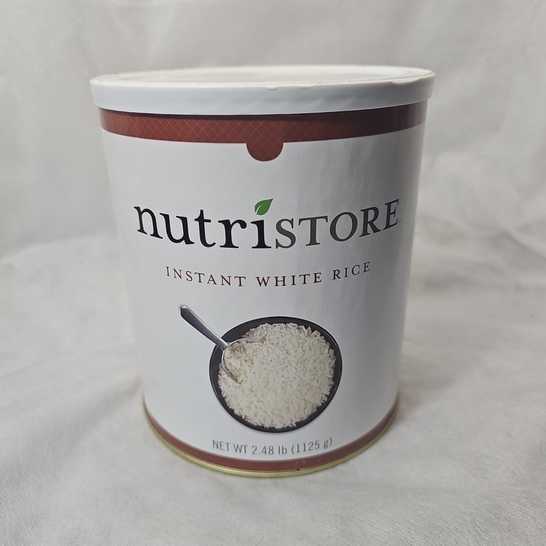 NutriStore Instant White Rice 2.48 lbs Shelf Life 30 Years (Mfg Date 9/29/2015) gallery