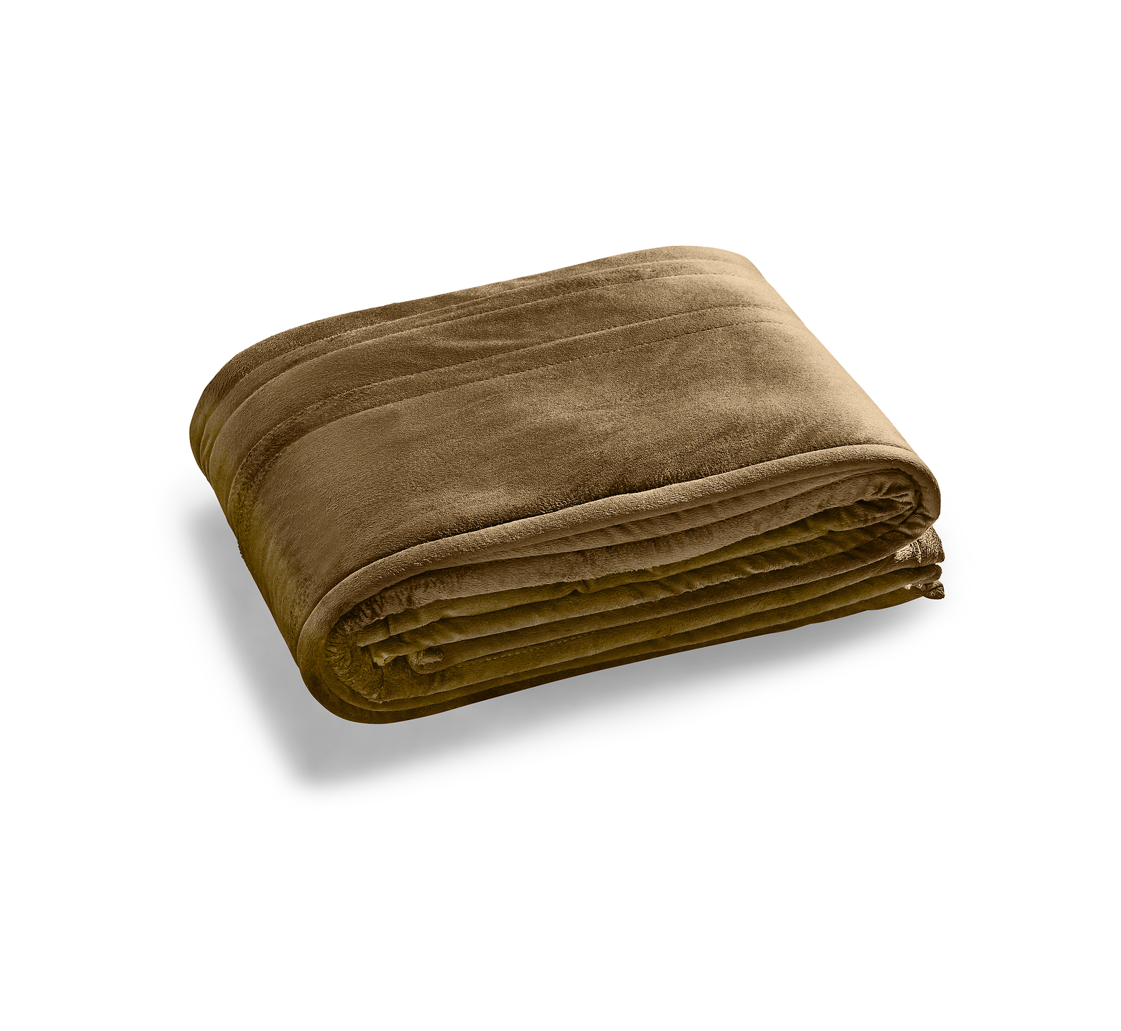 Pre-Owned Sunbeam Heated Throw Blanket Sherpa/Royal Mink, 3 Heat Settings, Ho... gallery