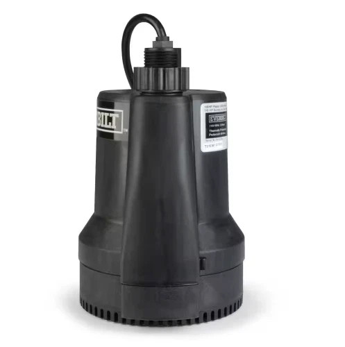 Everbilt 1/6 HP Plastic Submersible Utility Pump gallery