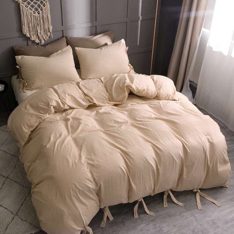 2 Piece Comforter Duvet Cover Set Microfiber Quilt Cover +Pillowcase Bedding Set gallery