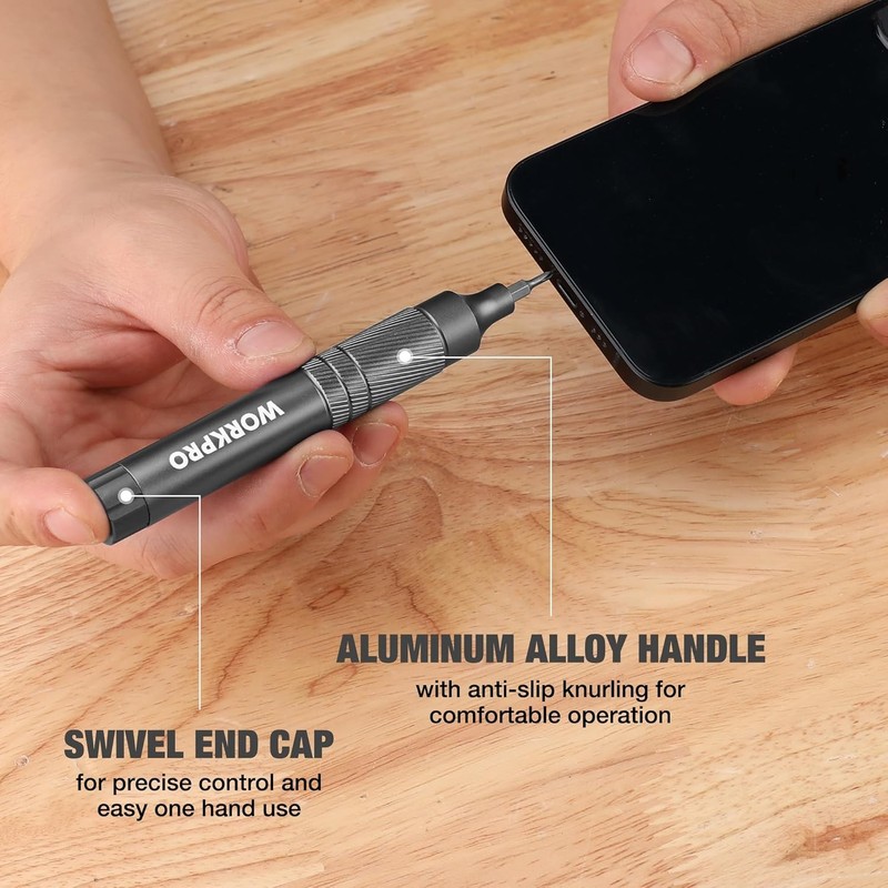 WORKPRO 24 in 1 Multi Bit Mini Screwdriver Set Magnetic Manual Pen Screwdrivers gallery