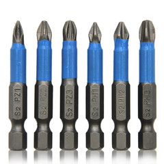 6pcs Electric Screwdriver Bit Set PH1 PH2 PH3 PZ1 PZ2 PZ3 Woodworking – NEW