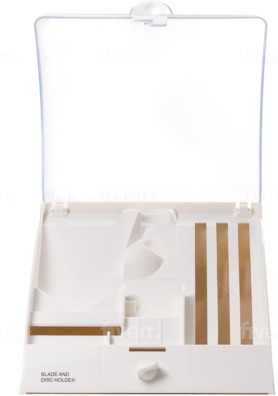 Cutting Blade and Disc Holder Storage for Cuisinart Food Processor Blades BDH-2 gallery