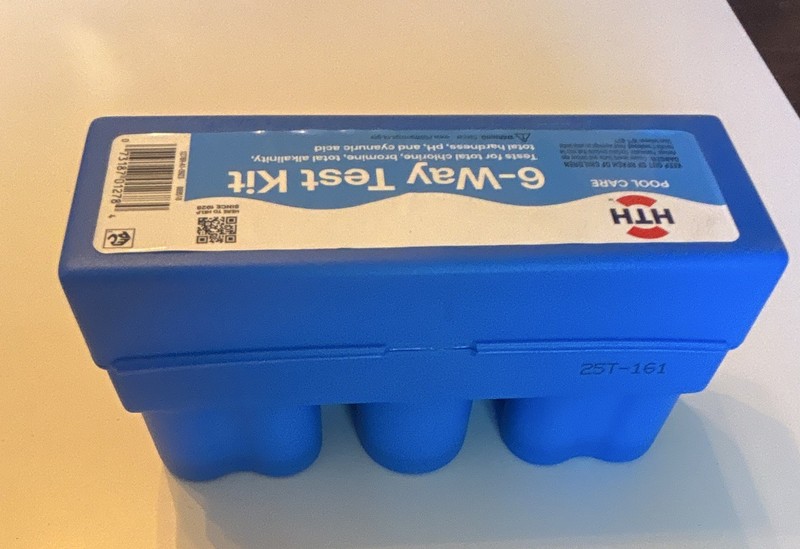 HTH 6-Way Pool Water Testing Vial Kit Drops w/ Test Tube & Color Chart 1278 gallery