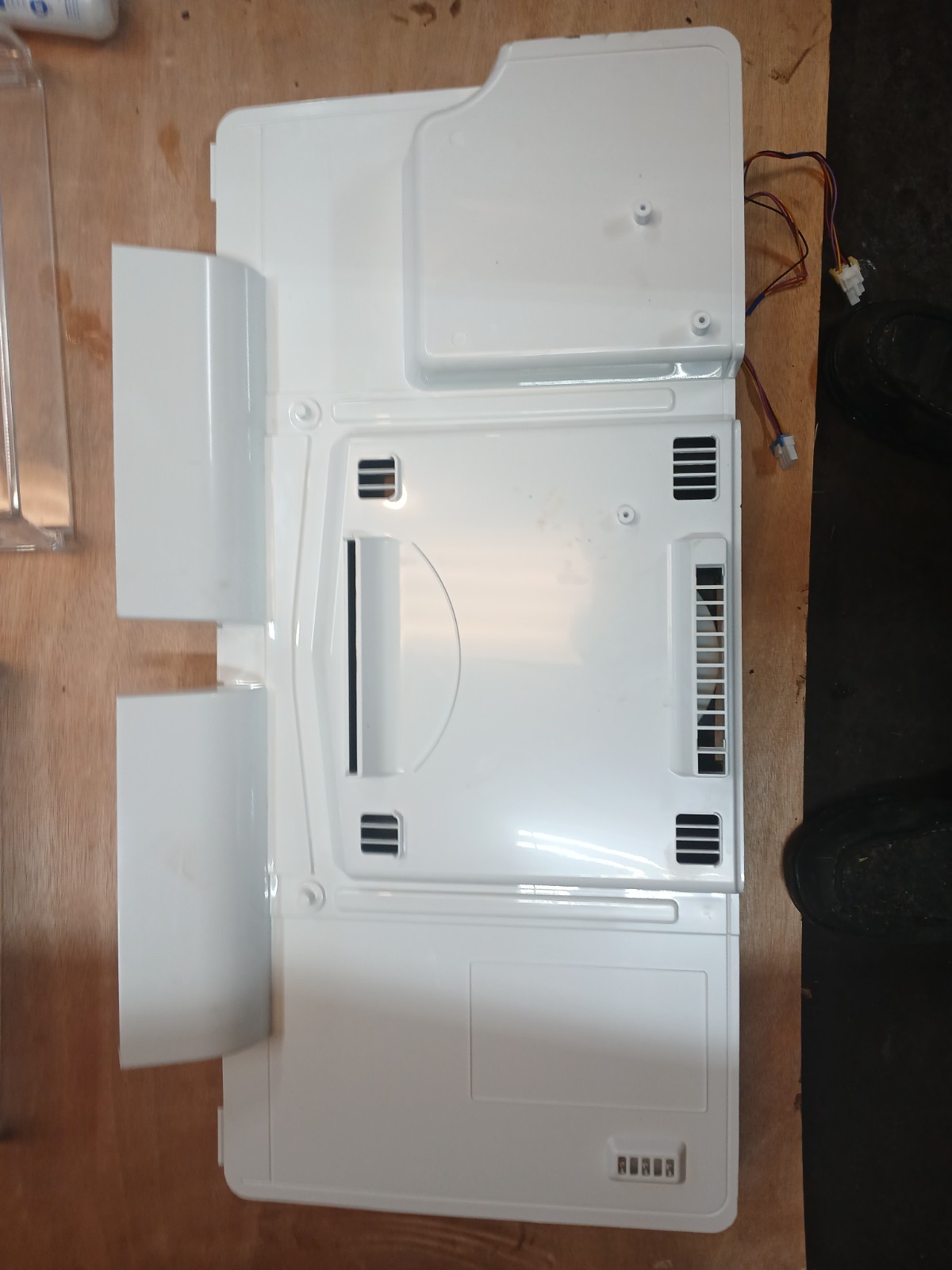 OEM LG Refrigerator Freezer Evaporator Dual Fan Wall Assembly LFXS26596S gallery