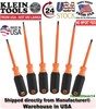 Klein Tools 85076INS Screwdriver Set 1000V Insulated 6-Piece - New in box/Sealed gallery