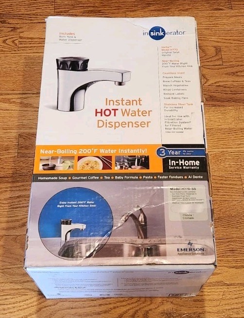 InSINKerator Instant Hot Water Dispenser Tank And Faucet Near Boiling 200° F gallery