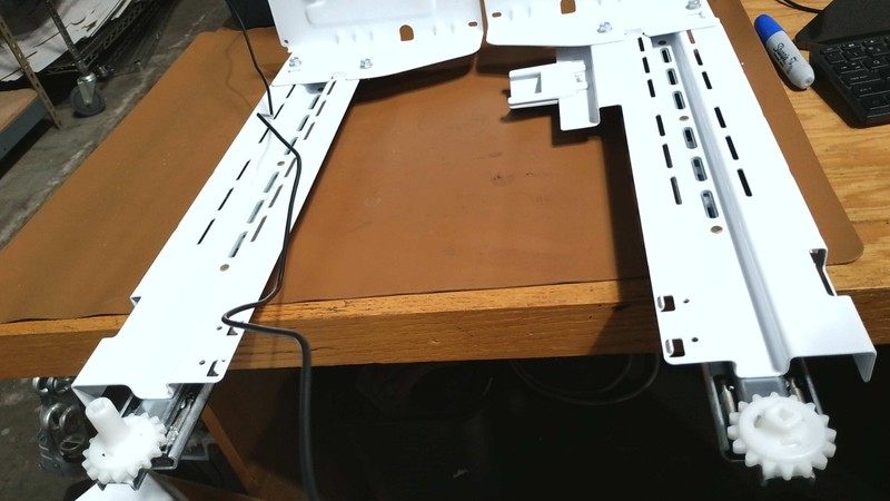 DA97-08803C DA97-08804C OEM Samsung Ref. Freezer Slide Rail SET ASSY gallery