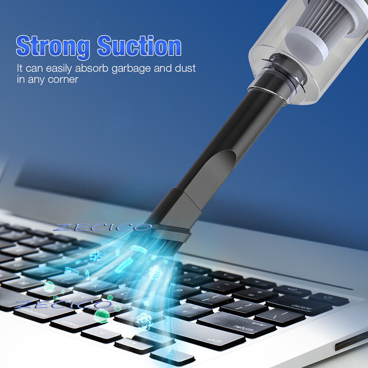 Mini Computer Vacuum USB Keyboard Cleaner PC Laptop Brush Dust Cleaning Kit NEW gallery
