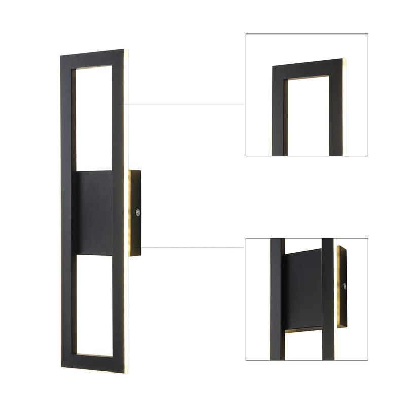 LED Wall Light Indoor Cube Modern Bedroom Living Room Wall Sconce Lamp Dimmable gallery