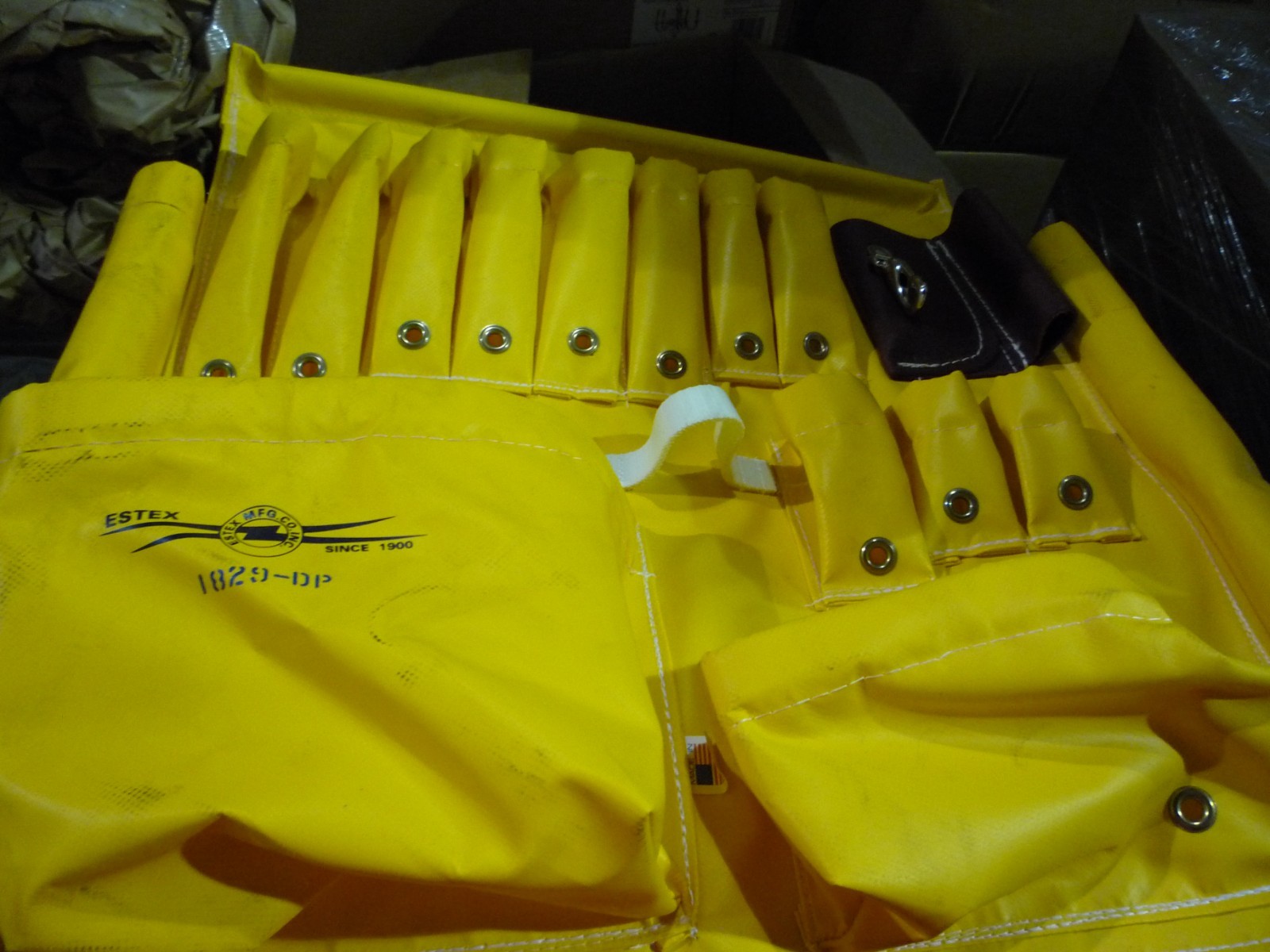 ESTEX 1829-DP Aerial Tool Apron Vinyl Coated Nylon and Canvas gallery