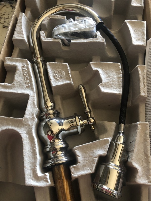 Kohler K-99261-SN Artifacts Pulldown Secondary Kitchen Sink Faucet W/PD Spry gallery