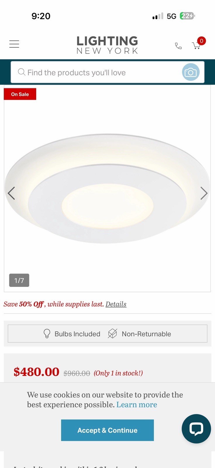 Sonneman Offset 16” Round LED Surface Mount Dimmable Light Textured White 3000K gallery