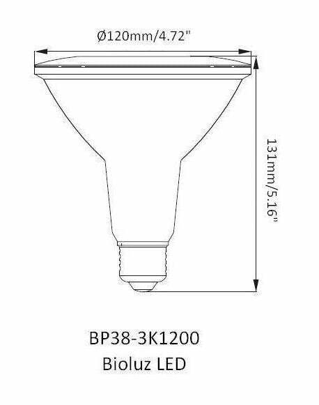 PAR38 LED Bulb 120W Equivalent Indoor / Outdoor Dimmable Spot Light Bulb by Biol gallery