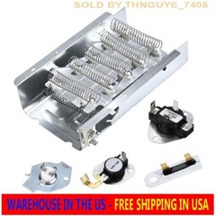Dryer Heating Element For Roper RED4516FW RED4440VQ1 REX5634KQ1 RED4516FW0