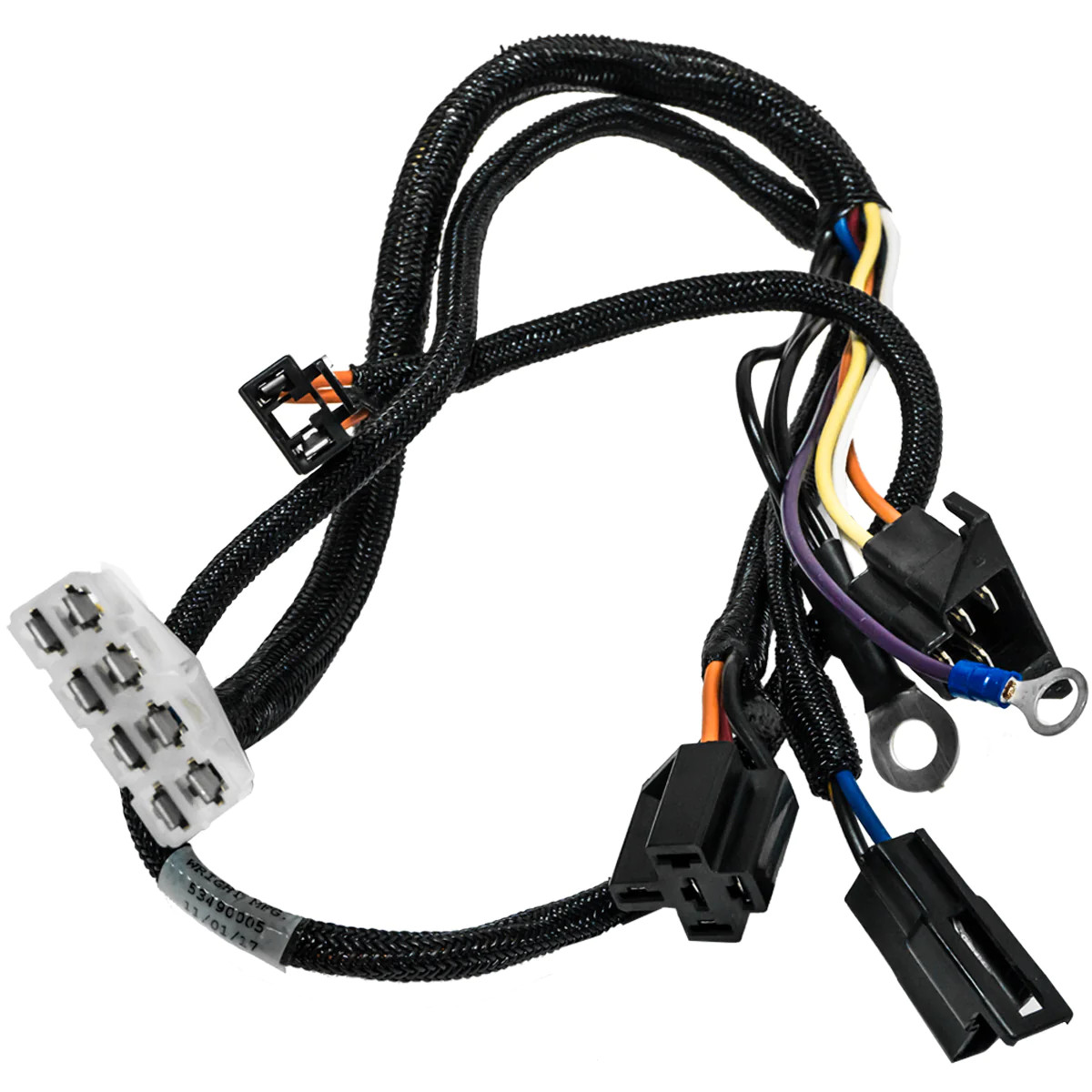 Genuine OEM Wright Stander Lower Harness w/ Connector 53490005 Wright Mowers gallery