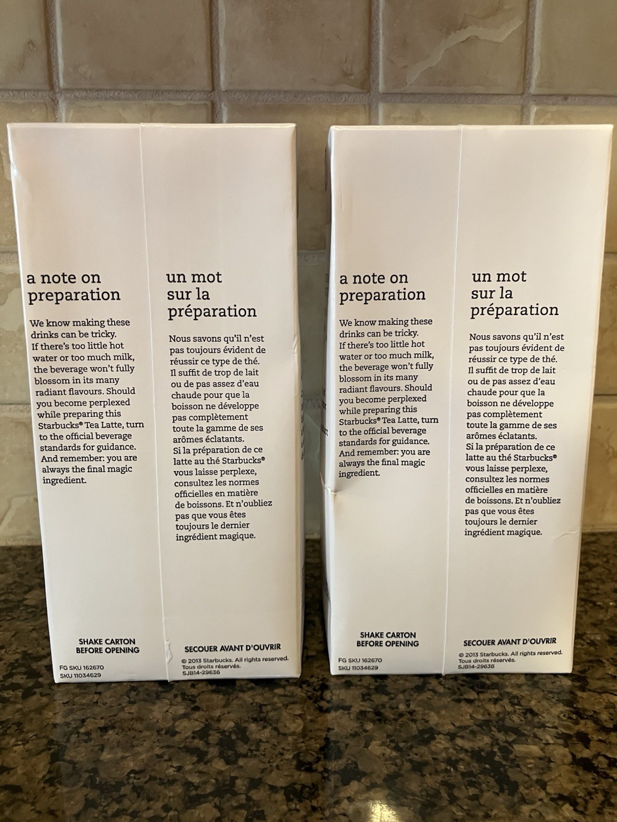 STARBUCKS DISCONTINUED Classic Chai Concentrate 2 pack (BB 08/04/2026) gallery