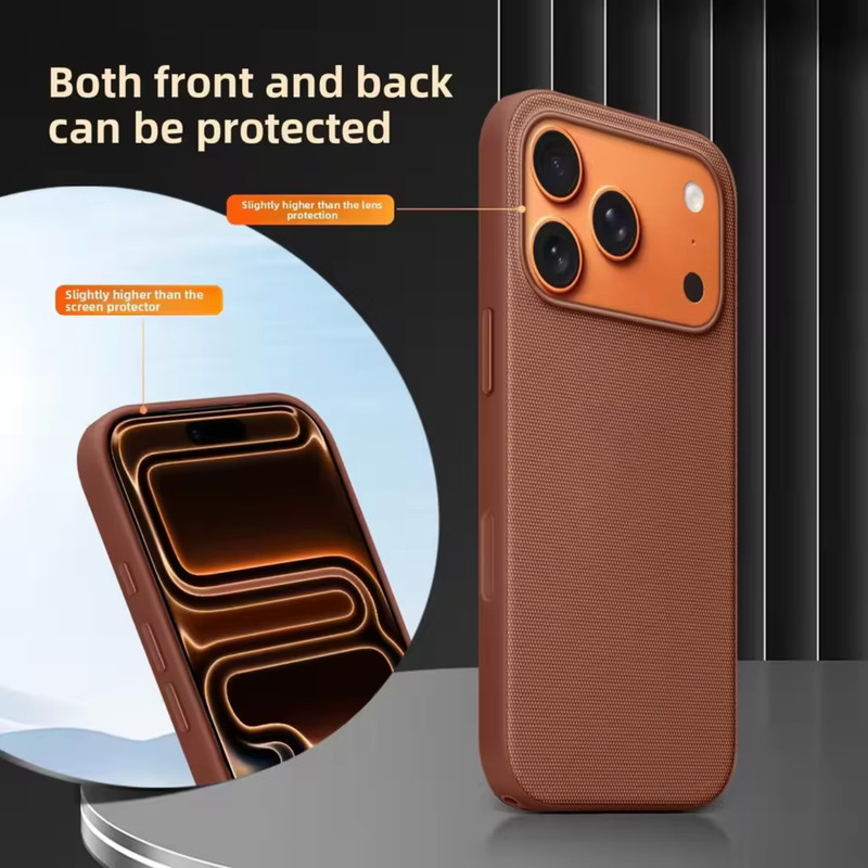 Luxury Tech Woven Magnetic Phone Case For iPhone 17 16 15 14 13 Series Cover gallery