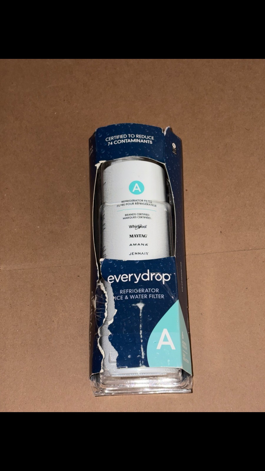 Everydrop Refrigerator Water Filter A EDRARXD1 NEW-damaged box UNOPENED gallery