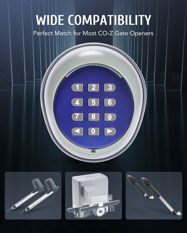 CO-Z Wireless keypad Remote Operator Panel forSliding Gate Opener Home Security gallery