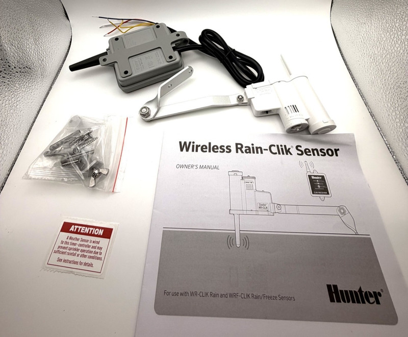Hunter Wireless Rain Clik Weather Sensor WR-CLIK WRCLIK Rain Click Sprinkler gallery