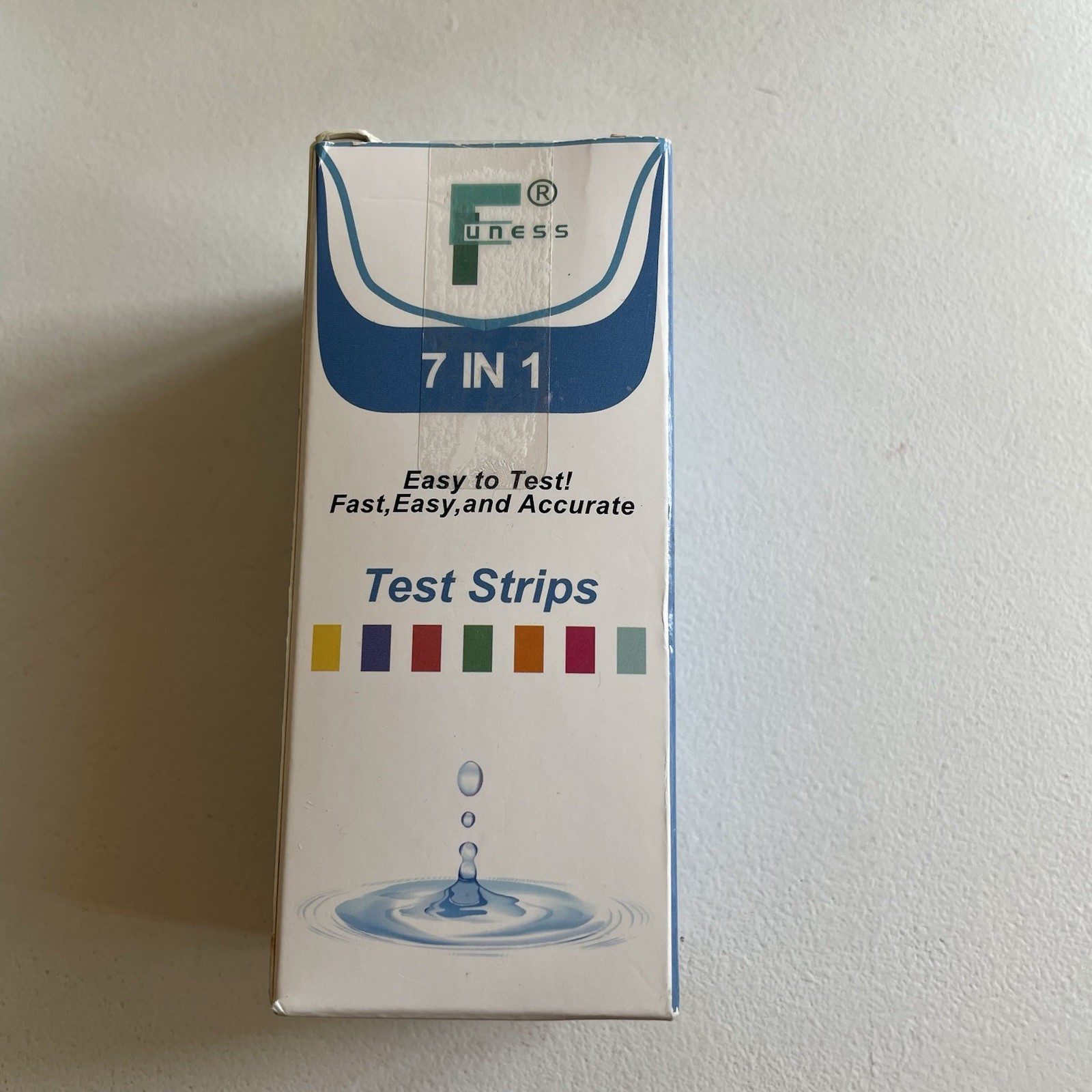 Funess 7 in 1 Pool and Spa Test Strips, 100/Pack, 7-WAY Check, Exp. 07/2026 gallery