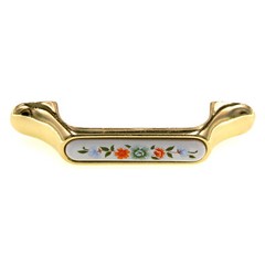 Amerock Bright Brass 3″ Ctr. Arch Pull Cabinet Handle BP983-CW4