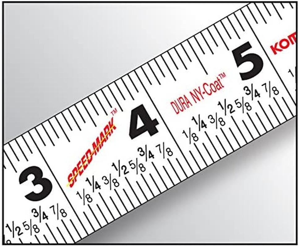 Self Locking Tape Measure 16 Ft Power Tape Nylon Coated Easy Read Fractions gallery