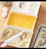 Pampered Chef Coating Trays and Tool #2605 4pc Set, White, New In Box, Sealed gallery