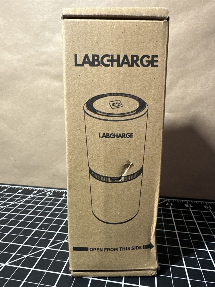 NIB LabCharge Compact Ionic Air Purifier 1611K Covers 250 Sq Ft
