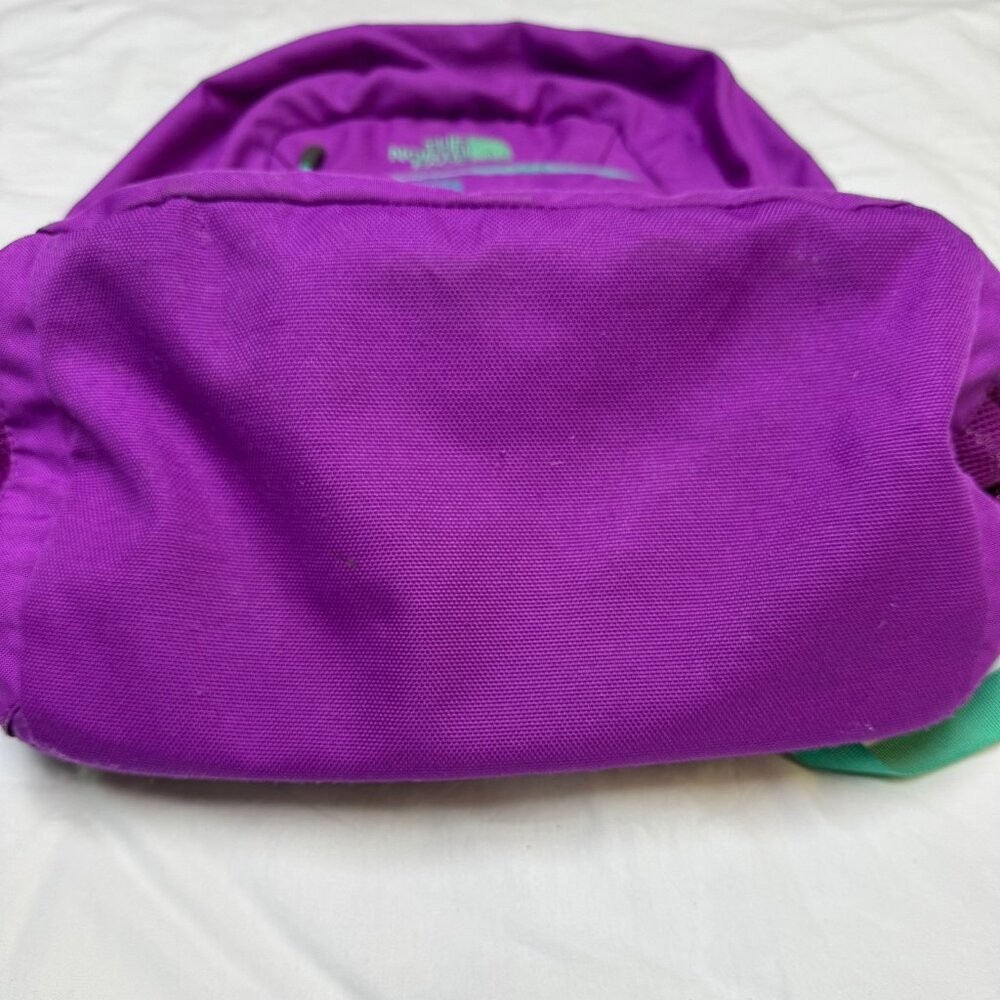 The North Face Haystack Backpack–Grape Purple with Aqua Trim–Laptop Daypack, EUC 3