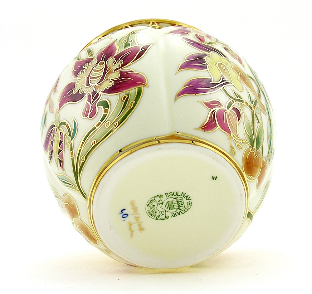 Small Zsolnay Natural Color Cachepot gallery