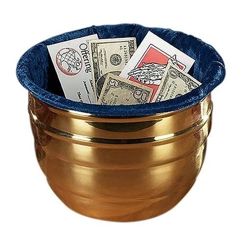 Autom Large Offering Pot with Blue Liner gallery