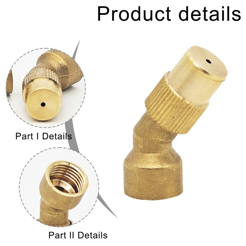Highly Efficient 45 Degree Adjustable Nozzle for Agricultural Spraying gallery