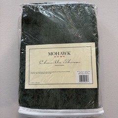Mohawk Home Textured Chenille Throw Blanket Chesapeake 40×65 NEW