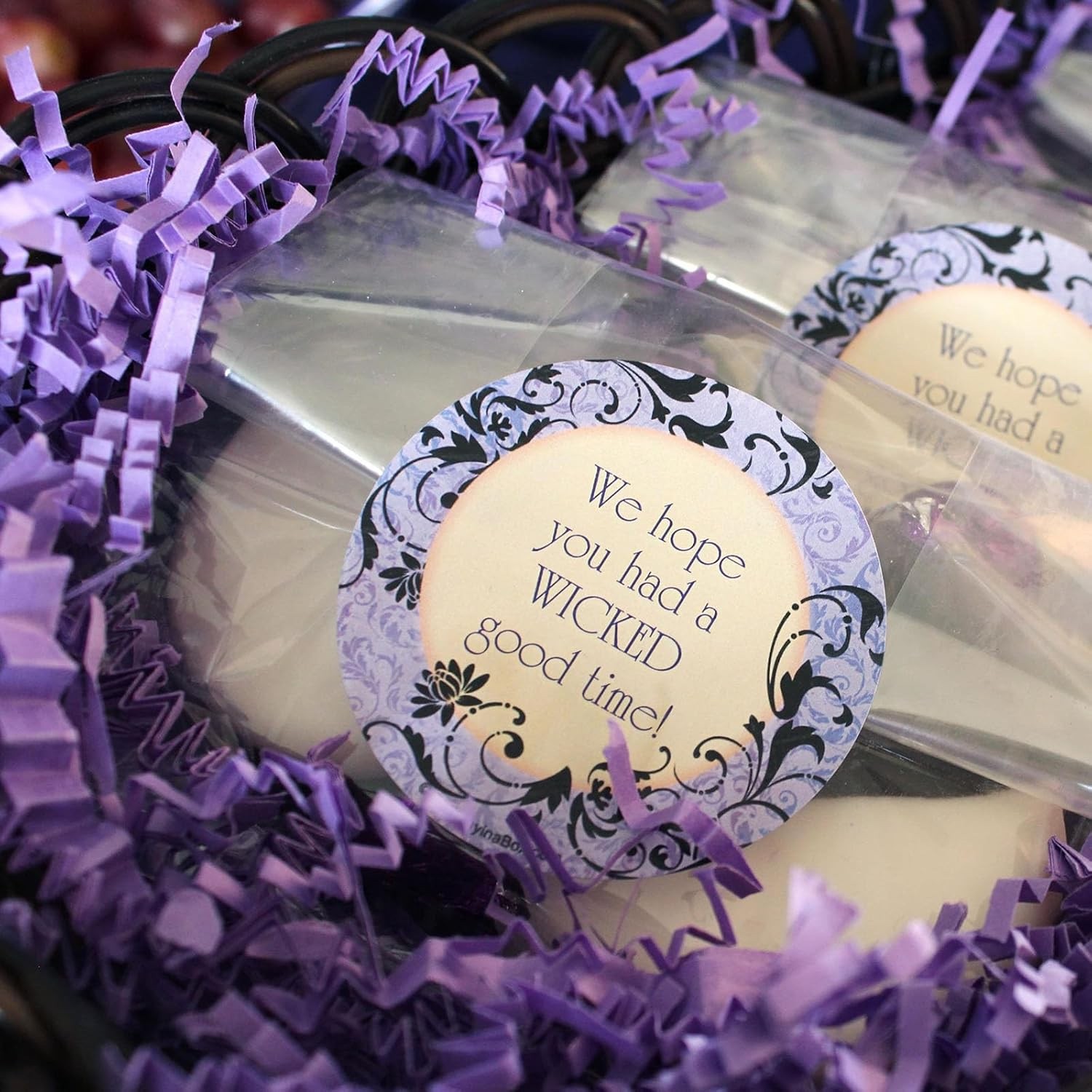 2 LB Purple Crinkle Cut Paper Shred - NEW Crinkle Shredded Paper gallery