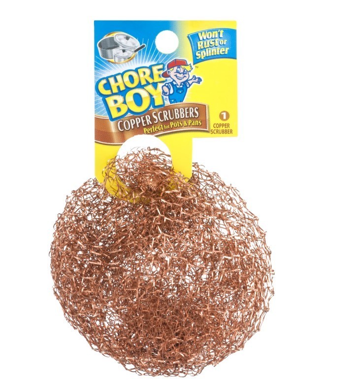 6 Pcs Chore Boy Copper Rust Free Scrubbers, for Pot and Pans gallery