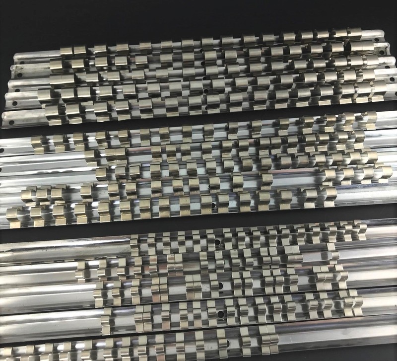 15pcs Socket Rails 1/4" 3/8" 1/2" 16 Clip On Rail Tool Organizer Storage US SHIP gallery