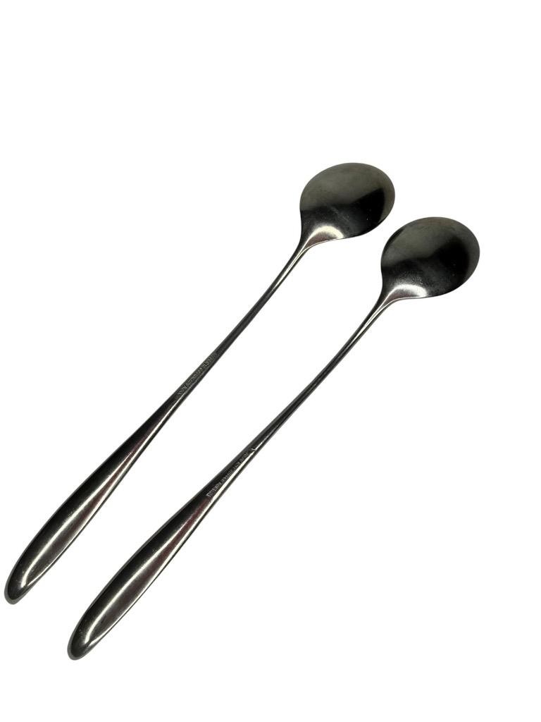 Lauffer Design 2 Norway Towle Stainless Steel Iced Tea Spoon Flatware Silverware gallery