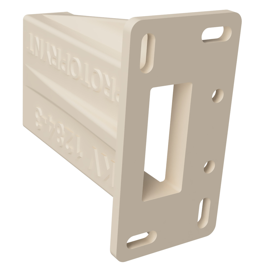 [2 PACK] Kitchen Drawer Slide Rail Bracket - Replaces Knape & Vogt KV 1284-3 gallery