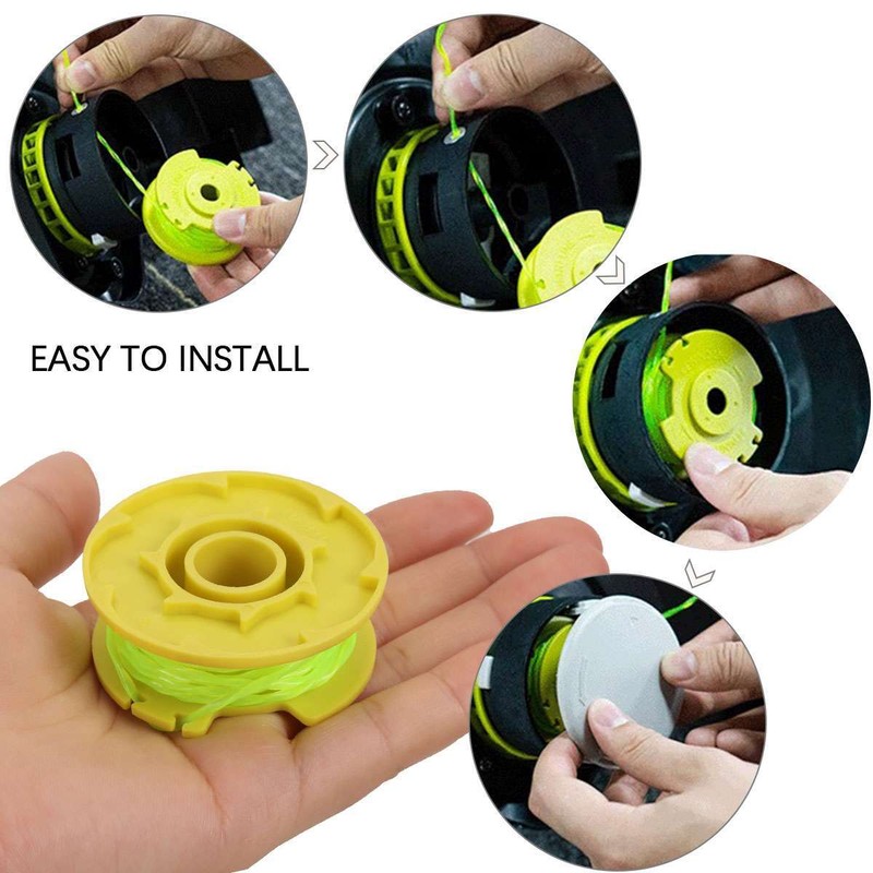 Ryobi Premium Twisted Trimmer Line Spool For Ryobi AC80RL3 .080" Fit 18V 24V 40V gallery