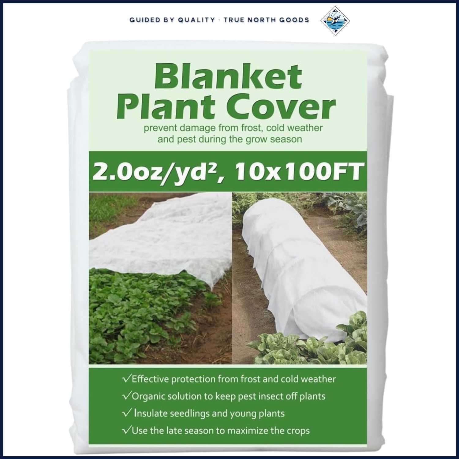 Garden Plant Cover for Winter Protection, 10ft x 100ft Lightweight Fabric gallery
